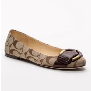 Coach flats in size 8
